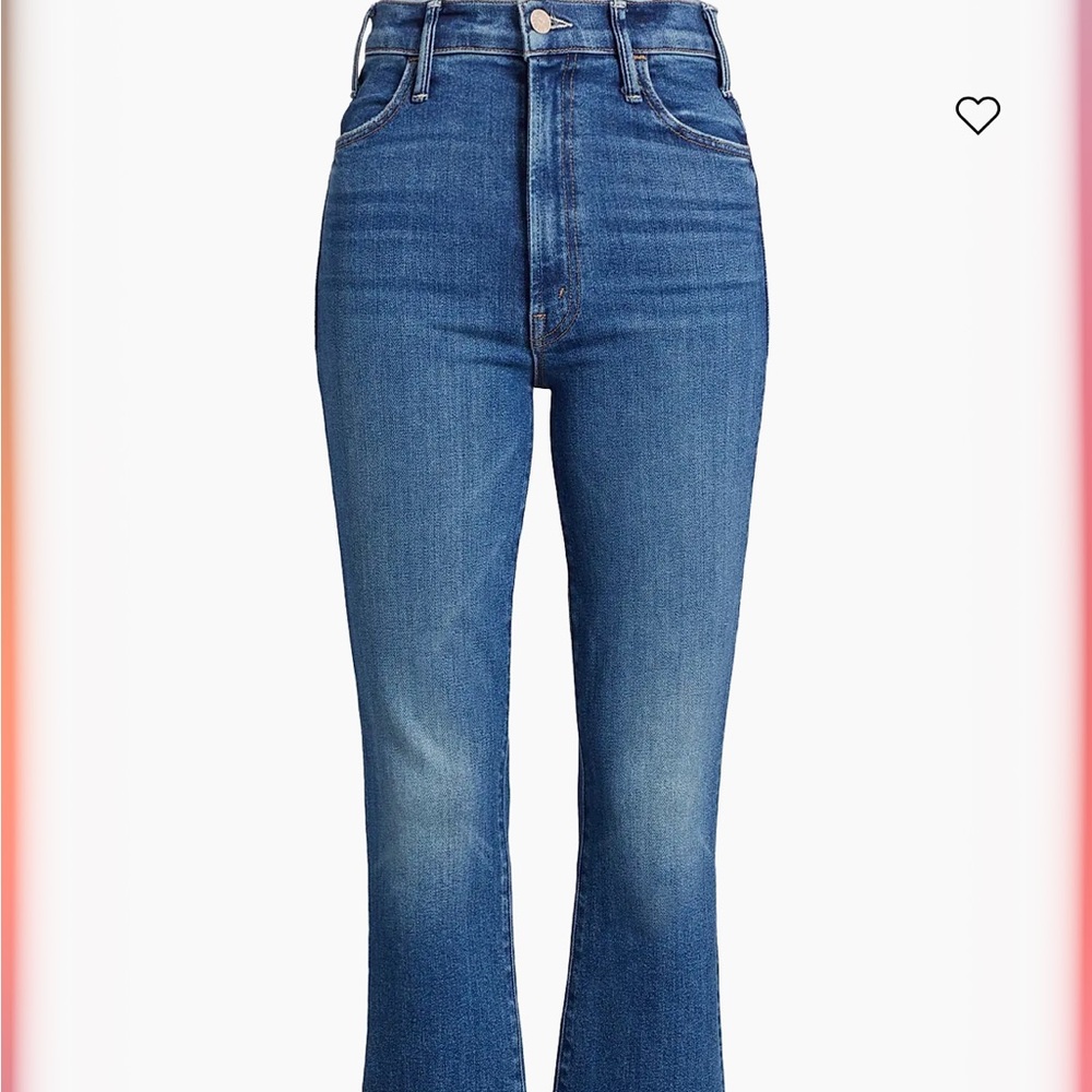 Classic High Rise Blue Jeans, Mother, Hustler Frey